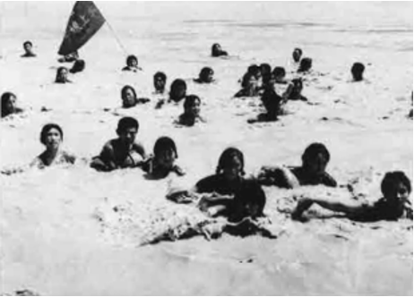 “水上娘子军”——女民兵武装泅渡黄河